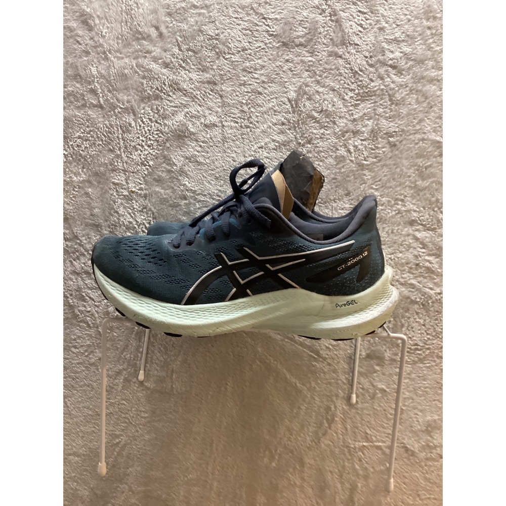 ASICS GT 2000 12 Women's Running Shoes Deep Teal Pink Accent Size 9 - Picture 5 of 11